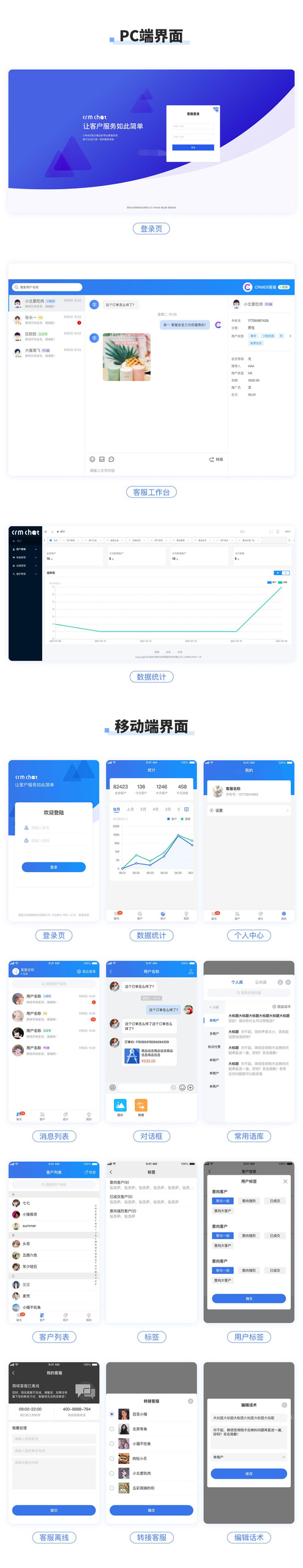 图片[2]-CRM CHAT客服系统源码 可对接任何系统-零玖吧