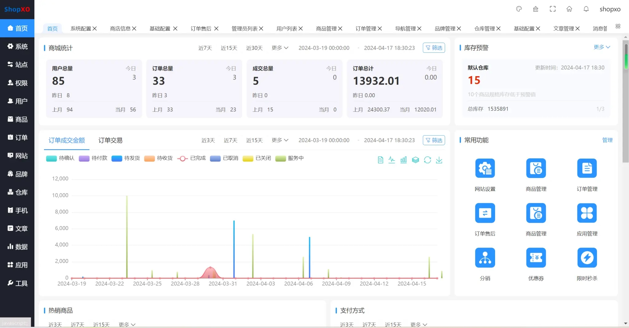 图片[2]-全开源商城源码后台php全端uniapp 全开源可二开 功能强大 商城系统源码-零玖吧