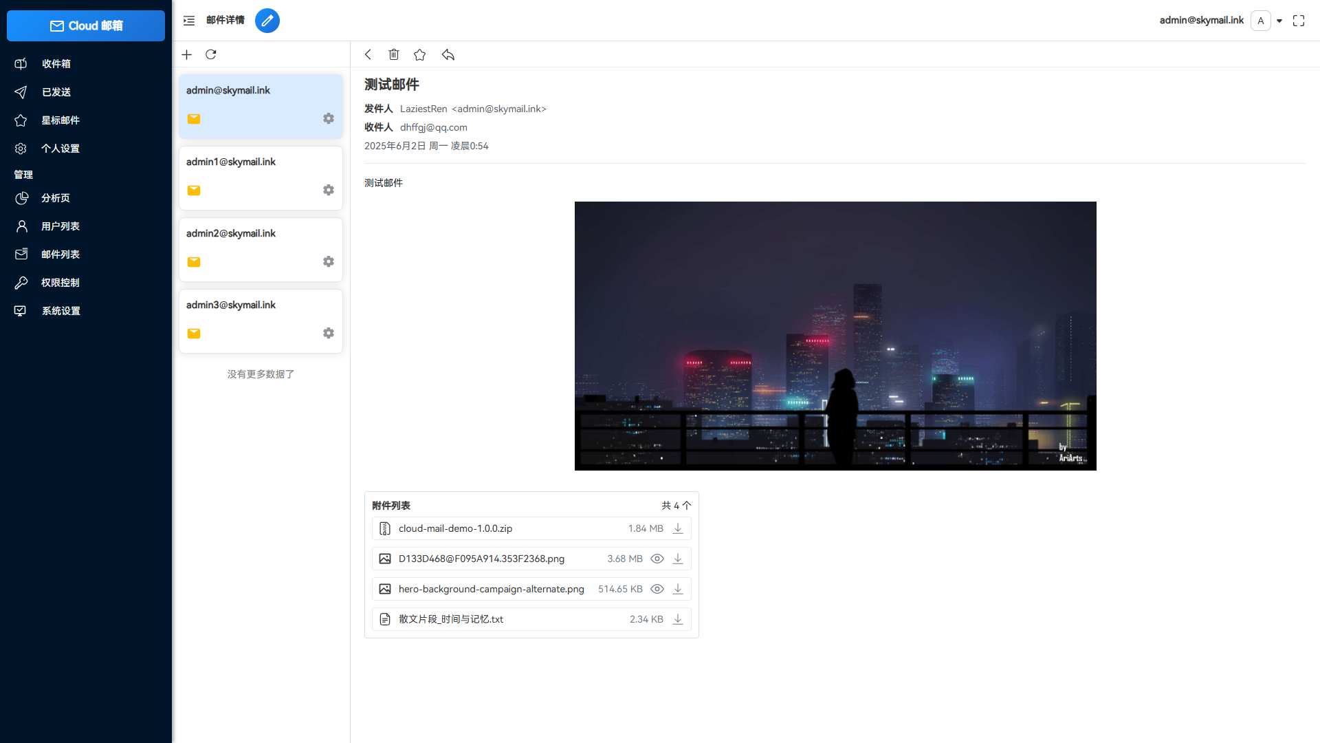 图片[3]-Email邮箱服务系统源码 支持邮件TG转发-零玖吧